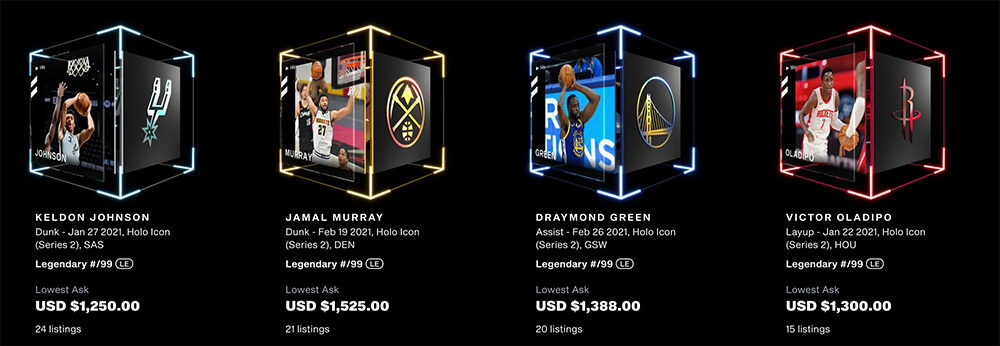 7 examples of brands that have deployed on NFTs 3 NBA topshot nft