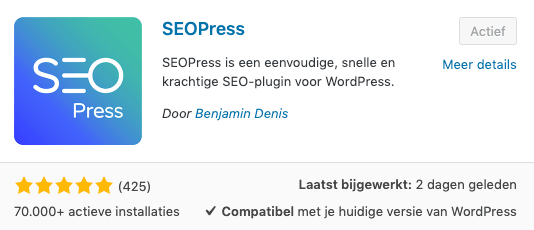 Plugin SEOPress