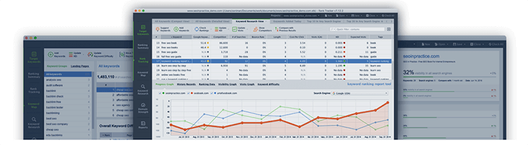 Rank Tracker Powersuite SEO